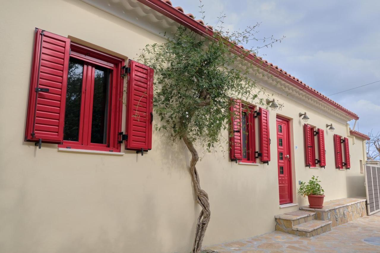 Yasemia Wood & Stone Villa Makris Gialos  Exterior foto